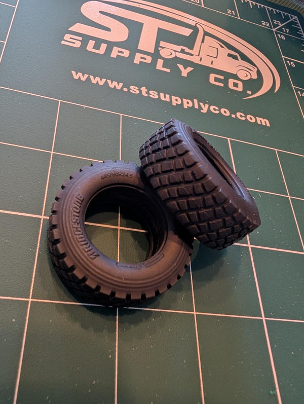 T40 1/25 24.5 Bridgestone 445 L375 Float Tires