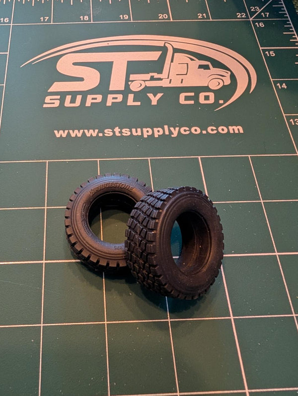 T36 1/25 22.5 Bridgestone L375 Float Tires