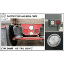 CTM24092 US TRUCK TAIL LIGHTS  1/24 OR 1/25 SCALE      1 PACK