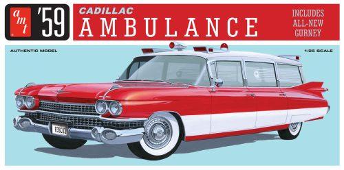 AMT 1395   1959 Cadillac Ambulance 1/25 scale  NEW! Sealed!             EMERGENCY KIT