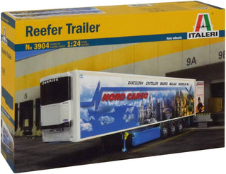 ITALERI 3904   REEFER TRAILER (EURO STYLE 3 AXLE)   1/24 SCALE