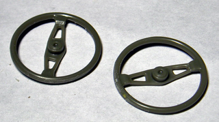 3C       2 Spoke Steering wheel Modern Style                                                           cab hood parts