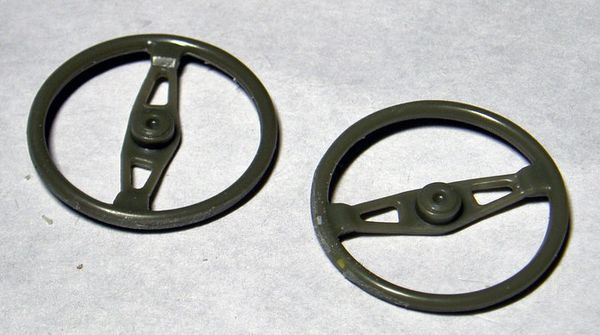 3C       2 Spoke Steering wheel Modern Style                                                           cab hood parts