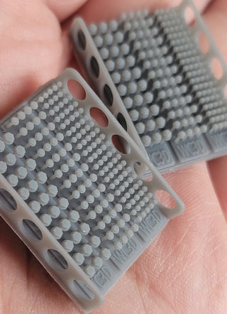 BOLT CAP & NUT THREAD SET   3D printed  3/4", 1 1/4" & 1 1/2:  Sizes              Chassis section