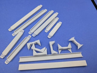 WC3D   FRAME EXTENSION KIT 16 pc Kit  1/25 scale                                    FRAME CHASSIS