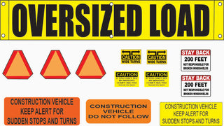 STS DECALS     Oversized load, etc      1/25 scale                                                 DECALS