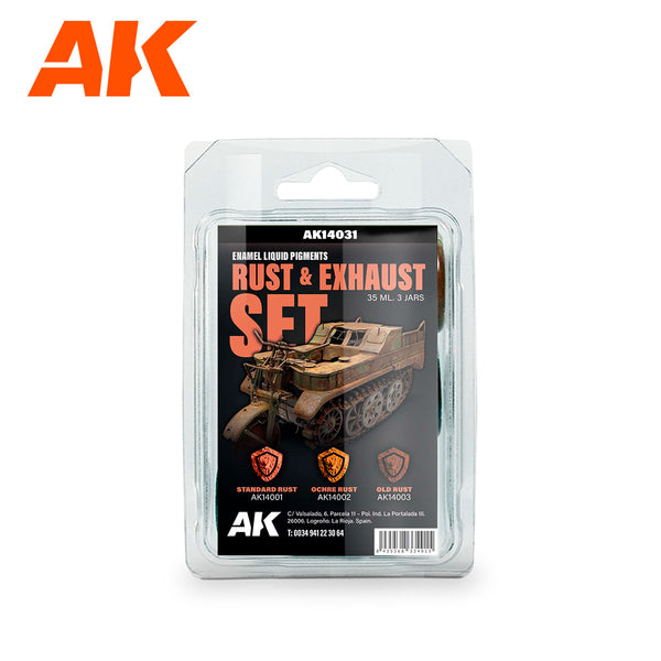 AK  INTERACTIVE   RUST AAND EXHAUST KIT  AK-14031