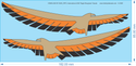 International Transtar 4300 Conv.  "EAGLE BROUGHAM"  1/25 scale Waterslide decal