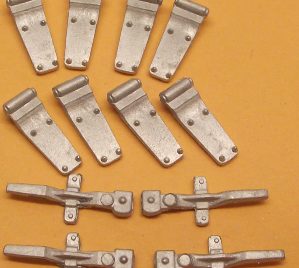 TRAILER DOOR HINGE AND HANDLE SET TQMT2 Trailer Parts ST Supply Co. Ltd.