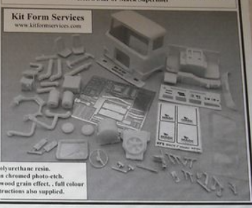 KIT FORM SERVICES Mack F700 Day Cab  Conversion Kit  Cab kit 1/24 Scale    Resin Cab