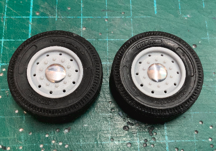 AUSLOWE 1/32 SCALE WHEEL/Tire Set     TY15B   offset rim                                             Wheels tires