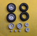 AUSLOWE   10 hole disc Wheel / Tire Set  1/32 scale   TY5A