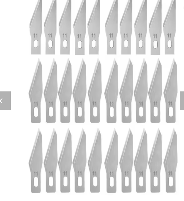 2 HOBBY KNIVES w/30 blades