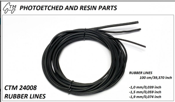 CTM24008  RUBBER HYDRAULIC LINES
