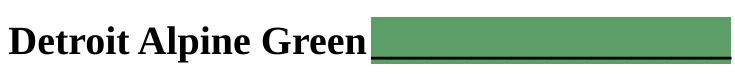 ENGINE PAINT DETROIT ALPINE GREEN Colour 2 OZ Bottle Engines Tools | ST ...