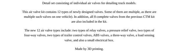 CTM24271 UNIVERSAL AIR VALVE SET