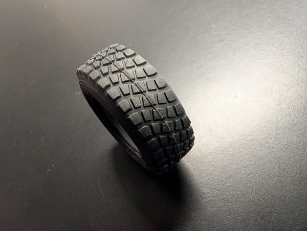 GARAGE SALE T40-10  24" BRIDGESTONE L375  FLOAT TIRE AND 10 ALCOA STYLE WHEEL 1PAIR (Copy)