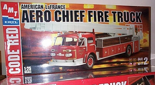 AMT/ERTL    AMERICAN LAFRANCE AEROCHIEF KIT 1/25 SCALE      PLASTIC MODEL KIT EMERGENCY