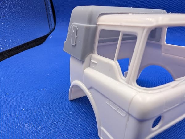 3D Printed          FORD C CAB    Berth/Bunk                                                                 CAB HOOD