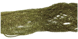 CH#9   Brass coloured Copper Chain 36" length. SIZE B=  2.1 x 2.6 MM link