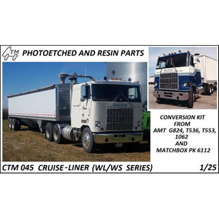 MACK CRUISELINER DRESS UP KIT CTM045    1/25 SCALE FOR AMT KIT