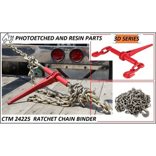 RATCHET LOAD BINDER KIT  CTM24225  1/25 - 1/24 SCALE            Trukbody and Trailer