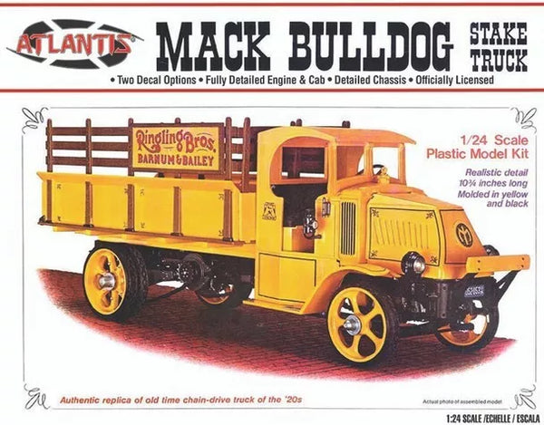 MACK BULLDOG STAKE TRUCK 1/24 SCALE MODEL KIT NEW SEALED