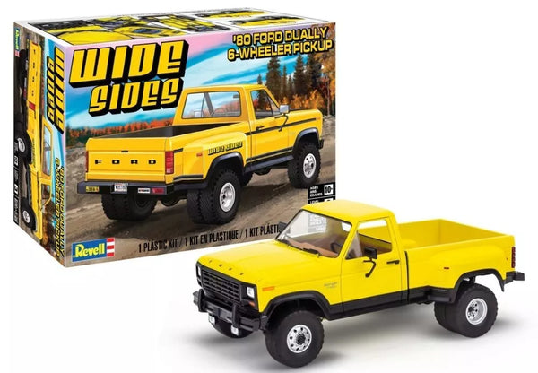 RMX85-4546   1980 F-350 Ford Dually 6 wheel pick up                               Plastic model kit