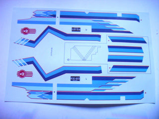 AMT 1/25 scale Kenworth Areodyne Cabover kit pk 6128 6082 1463 decals.new never used   DECALS