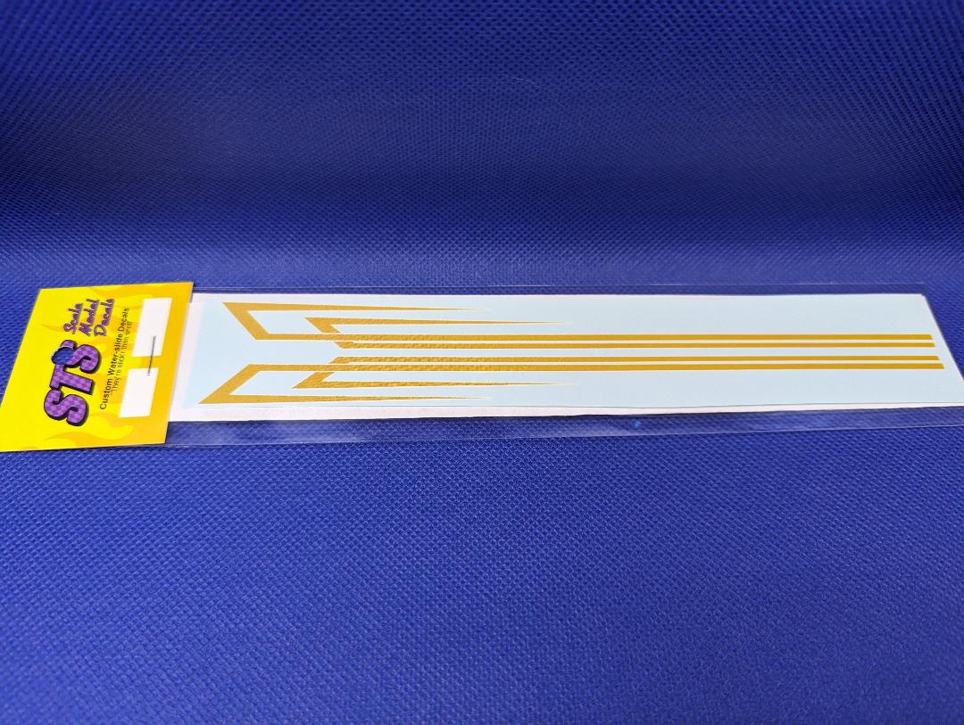 STS DECALS #10 GOLD YELLOW CAB DECAL 1/25 scale DECALS | ST Supply Co. Ltd.