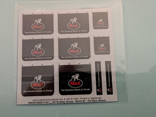 MACK  MACK  MUDFLAP DECAL    1/25