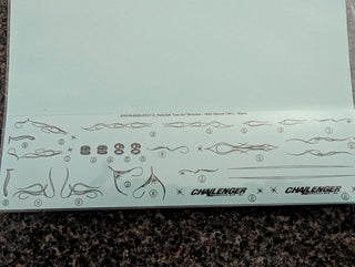 Cando Wrecker Decal Sheet    For Revell Kit#7541 BLACK VERSION                     DECALS