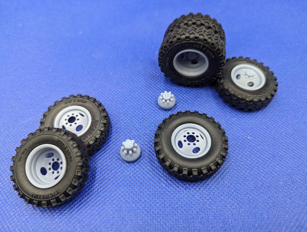 GARAGE SALE   18"  Wheels w/  Rubber tires    1/25 scale