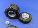 GARAGE SALE   18"  Wheels w/  Rubber tires    1/25 scale