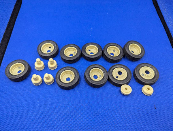 Garage Sale   1/24 scale 2 hole BUDD Wheels and Tires  by KFS