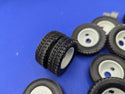 GARAGE SALE   1/24 Scale 2 hole Budd Wheels and Michelin rubber tires