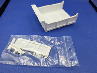 1 Ton Dump Bed Body see pics with size   RESIN KIT                   TRUK BODY