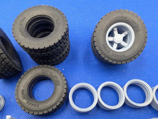 Garage Sale   T37 Drive Tires with  5 Spoke (DAYTON Style Hubs) Hubs Drive set 4 dual sets
