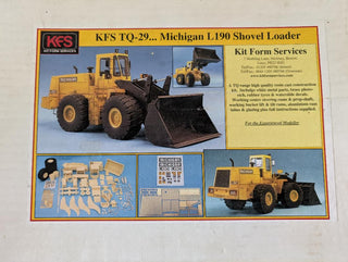 KFS  TQ-29   MICHIGAN L-190 Wheel Loader 1/24 Scale Kit   Resin