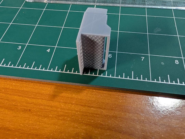 Battery Box 3D Printed   1  Box/Pack    1/25 Scale                                         Tamks Boxes Section
