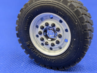 W50   1/25 22.5" 10 Hole Wheels w/ Float Tires