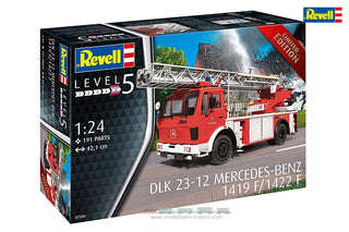 REVELL 07504  LIMITED EDITION  MERCEDES BENZ Ladder Fire Truck       Emergency