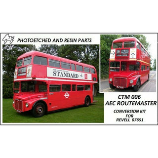 CTM PHOTOETCH PARTS FOR USE ON REVELL 07651 LONDON BUS KIT   3 PACKS PARTS