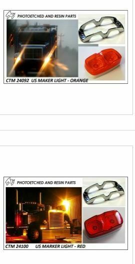 CTM24093/100  US MARKER LIGHTS  AMBER AND RED Kit