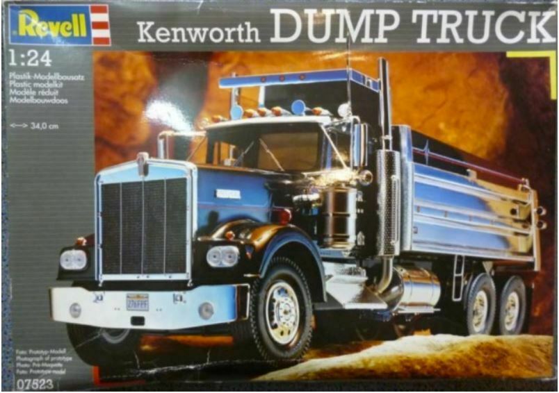 1/24 SCALE REVELL KENWORTH DUMP MODEL TRUCK KIT | ST Supply Co. Ltd.