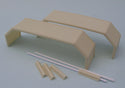 Kit Form Services   CHECKER PLATE FENDERS     TQ32   1/24 OR 1/25  1PAIR