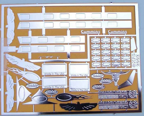 Kit Form Services   PETERBILT  CUSTOM BADGE SET   1/24-1/25 - ST Supply Company