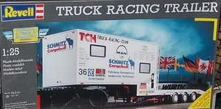 1/25 SCALE REVELL #7532  RACE TRAILER      TCH RACE TEAM