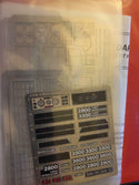 1/24 SCALE   VARIOUS  CTM PHOTOETCH TRUCK PARTS   SEE PICS  8 PACKS TOTAL