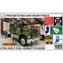 CTM 24217    STATE FUEL TAX DECALS   SEE PICS    1/24 OR 1/25 SCALE - ST Supply Company